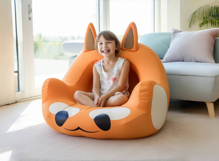 Haga que el espacio de su hijo sea más divertido: sofá inflable para niños